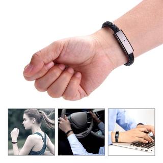 [GB.TECH] Leather Micro USB / Type-C / Lightning Bracelet Data Sync Cord Charging Cable for IOS Android