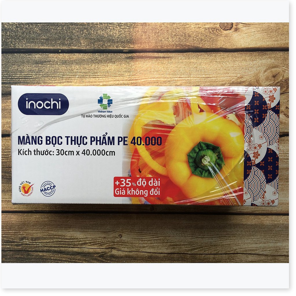 Màng bọc thực phẩm PE Inochi 30x40.000cm