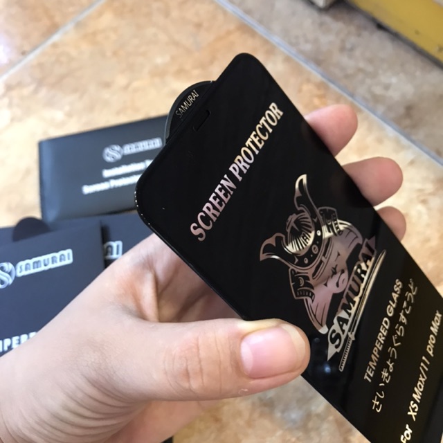 Kính cường lực samurai iphone 11promax/ip11/ip11pro/xsmax/XR/x