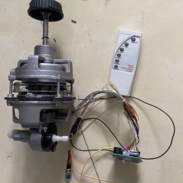 Đầu quạt chế từ BLDC brushless 12-24v
