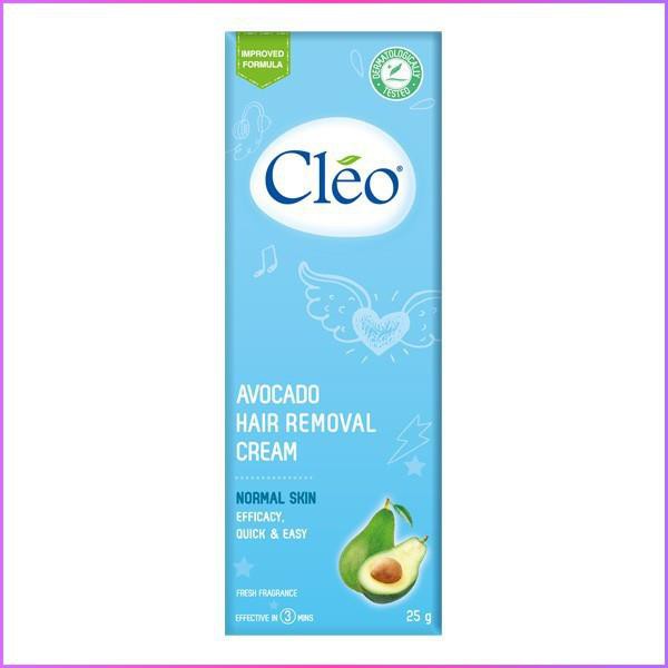 Kem Tẩy Lông Cho Da Thường Cleo Avocado Hair Removal Cream Normal Skin