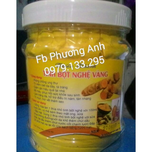 Tinh bột nghệ 500g