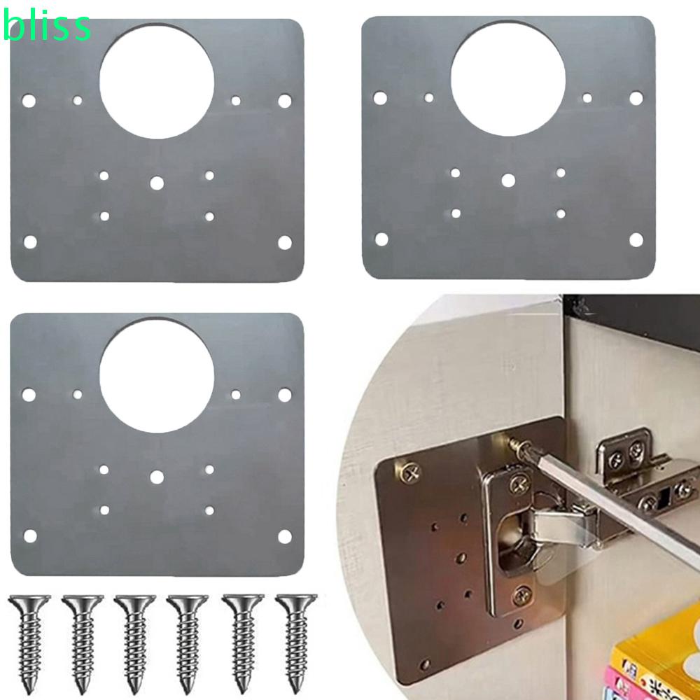 Bộ 1/3 Bản Lề Cố Định Cửa Sổ/Đồ Dùng Nội Thất Chống Gỉ