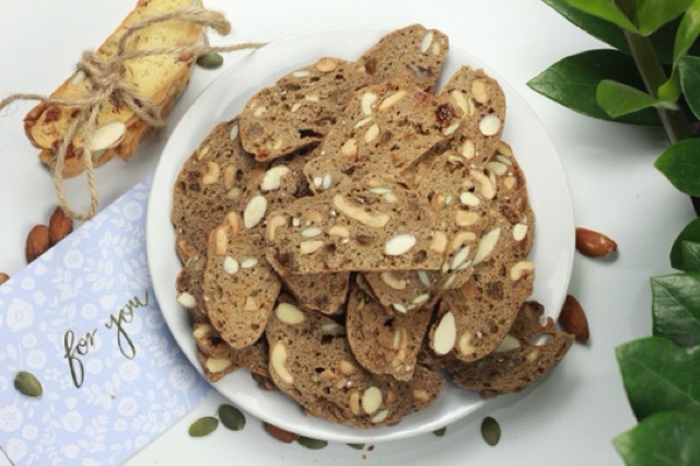 BISCOTTI MIX 3 VỊ: Vani, Trà Xanh, Socola 500g | BigBuy360 - bigbuy360.vn