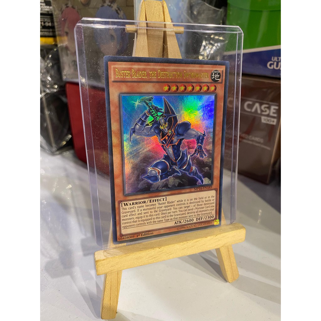 Lá bài thẻ bài Yugioh Buster Blader the Destruction Swordmaster – Ultra Rare - Tặng bọc bài nhựa bảo quản