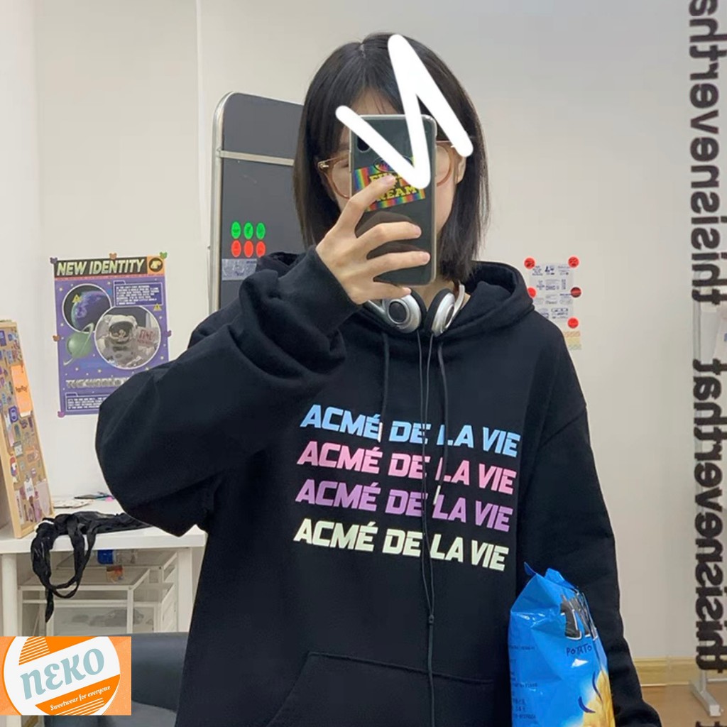 Áo khoác Hoodie Acmé nỉ form rộng Unisex AHD 05