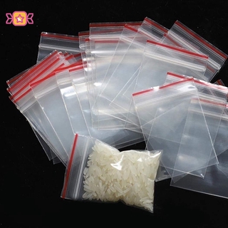 Set 100 Túi Zip Trong Suốt Đựng Thực Phẩm Jp4Zm Jp4Zm