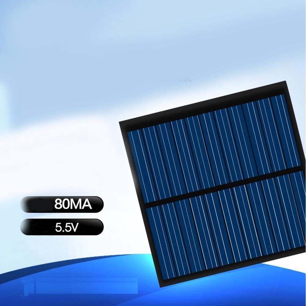 Tấm pin năng lượng mặt trời 6V 1W G3U6 K1R3 Q9E4 dùng sạc điện thoại đồ chơi J7A2 G5O4