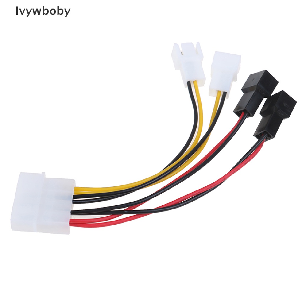 Cáp Chuyển Đổi Nguồn Điện 4-Pin Molex / IDE Sang 3-Pin CPU / Chasis / Case