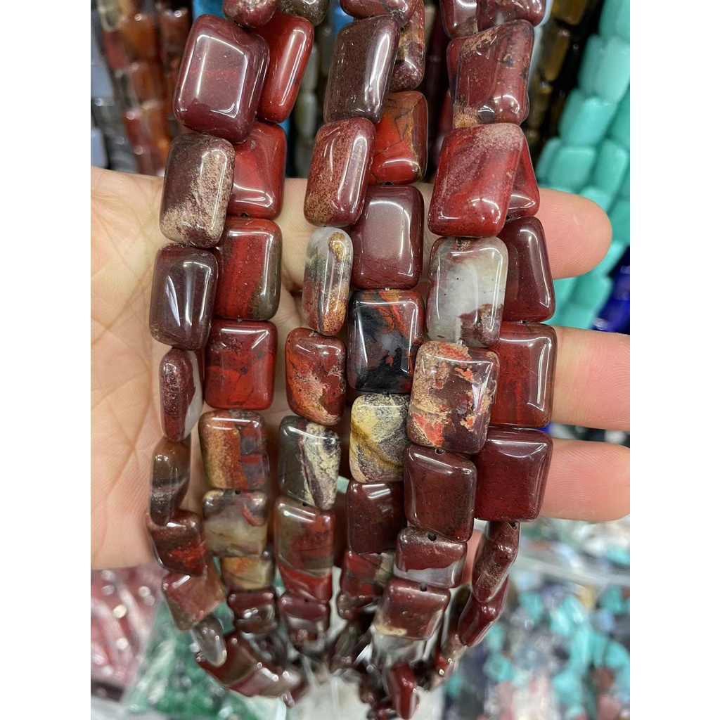 DIY Imitation Cube Stone Loose Beads For Making Accessoriesn 13*18mm