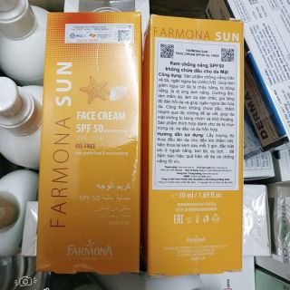 Kem chống nắng Farmona cho da dầu mụn