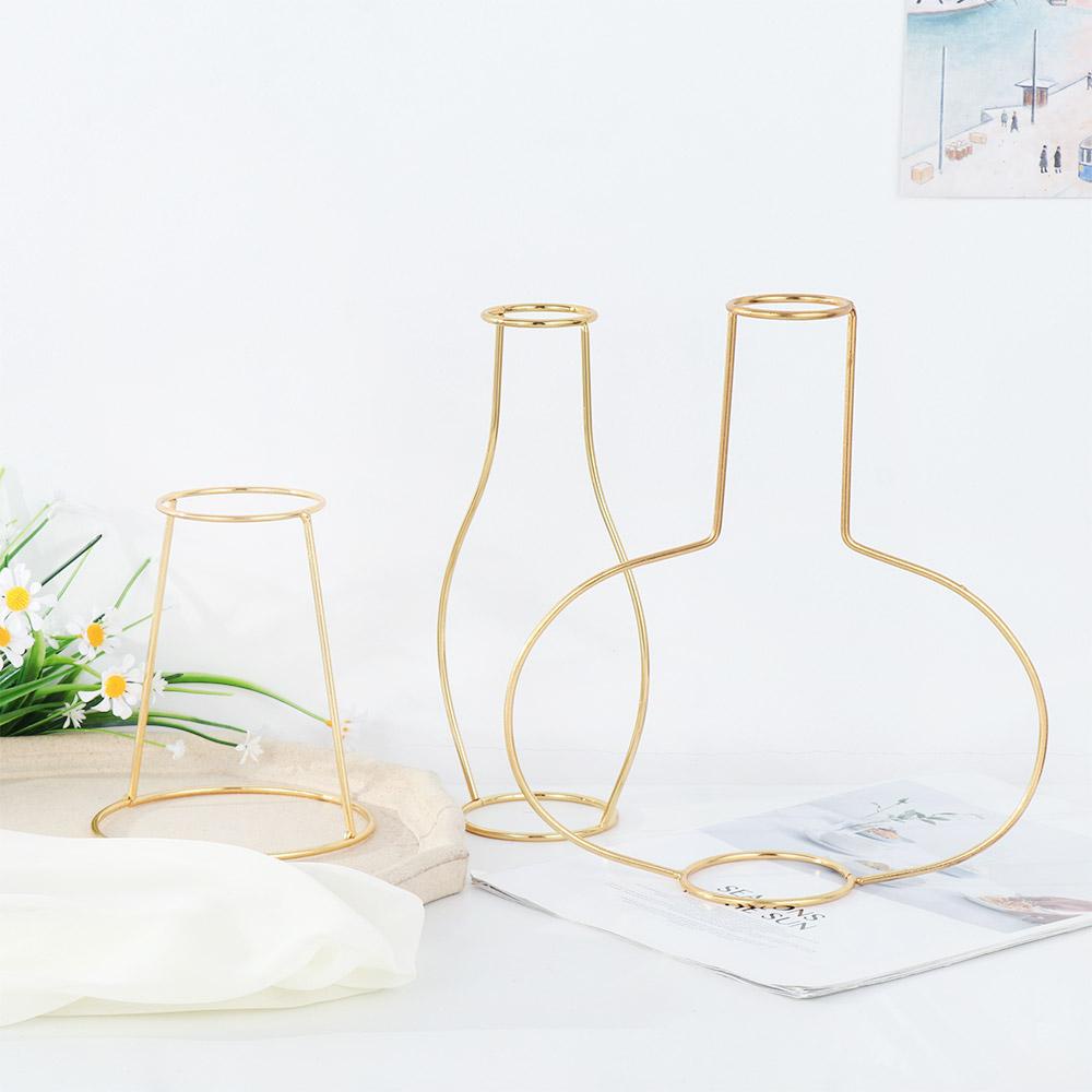 Bình Hoa Bằng Sắt Phong Cách Bắc Âu|Phụ Kiện Trang Trí Tiệc Bằng Sắt Xinh Xắn