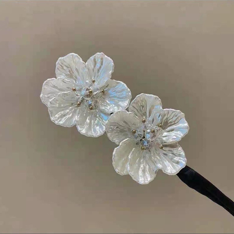 Dây Buộc Tóc Đính Hạt Giả Ngọc Trai Xinh Xắn