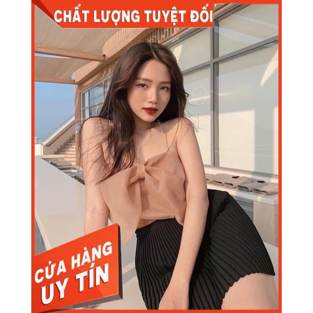 Chân váy A tuyết mưa có quần trong hàng thiết kế có túi- ko phải vải thun | BigBuy360 - bigbuy360.vn