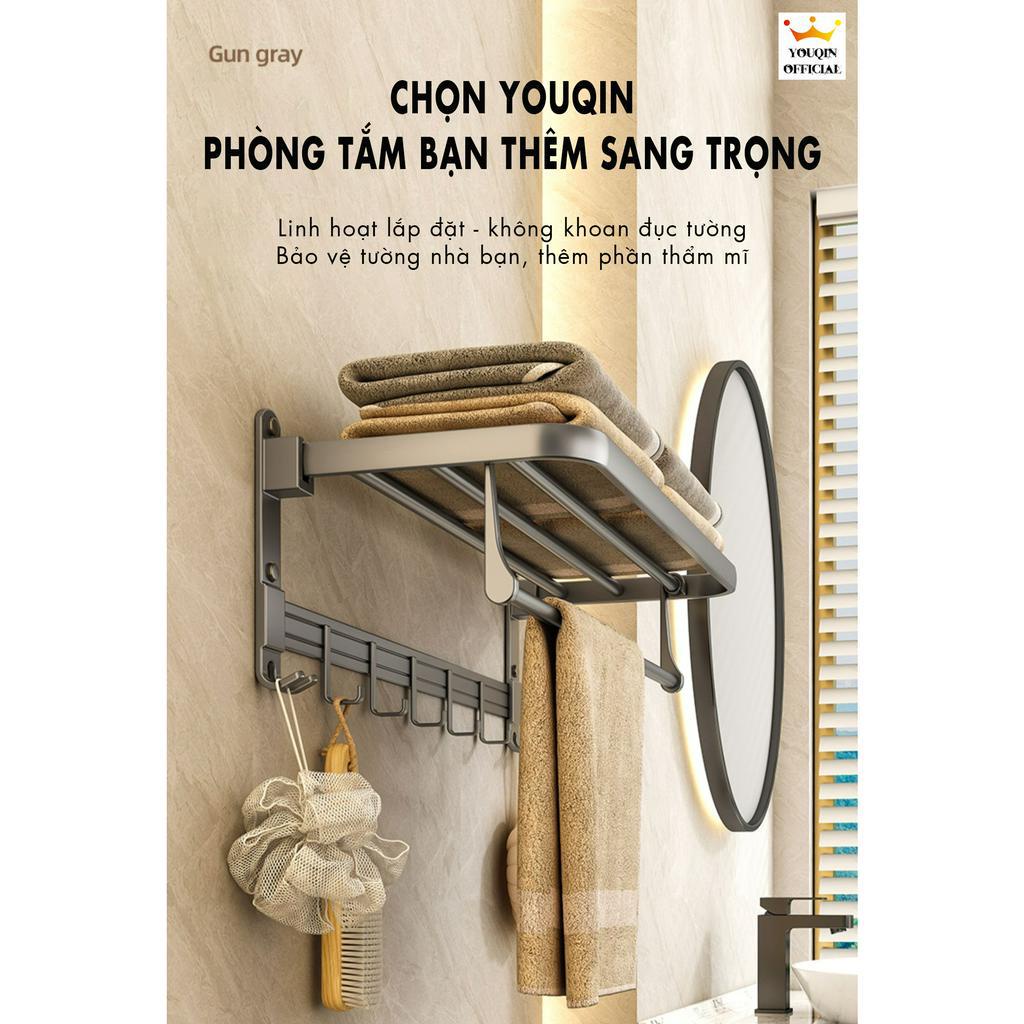 Kệ/Giá Treo Khăn Phòng Tắm Sang Trọng Dán Tường - YouQin M1/M2/M3/M4/M5