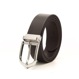 Thắt lưng da bò 1 lớp 4U T17915D (trắng - vàng)
