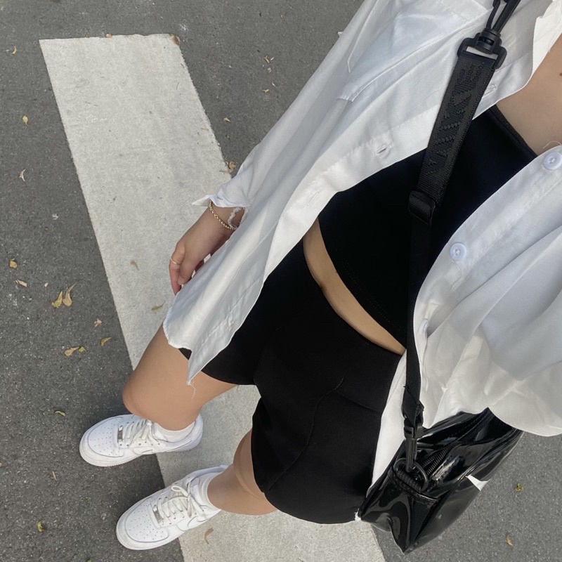 Áo croptop mút ngực Ulzzang (ảnh thật)