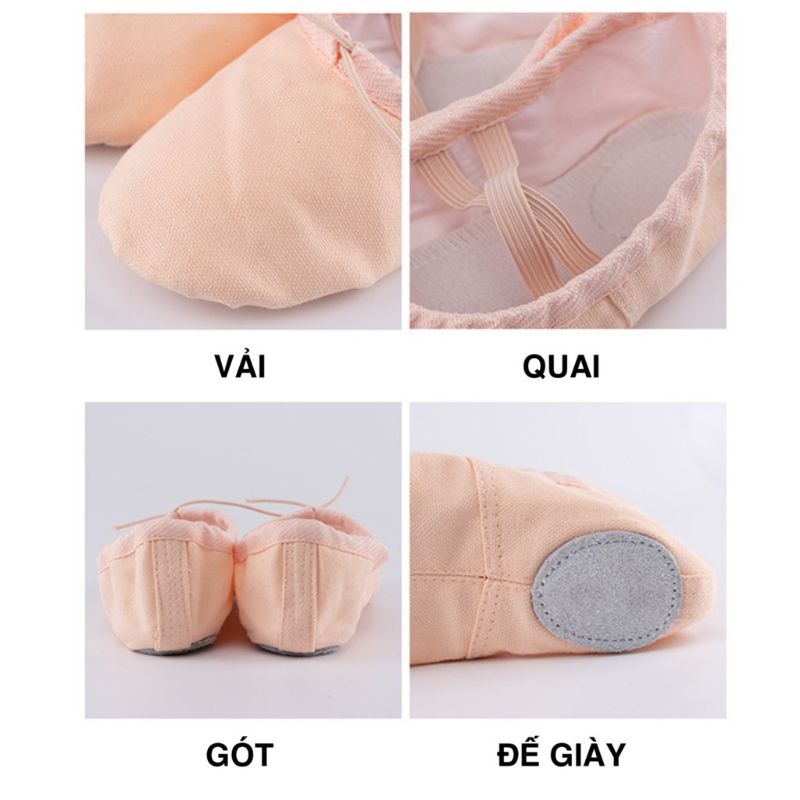 Giày Múa Mềm Cho Bé