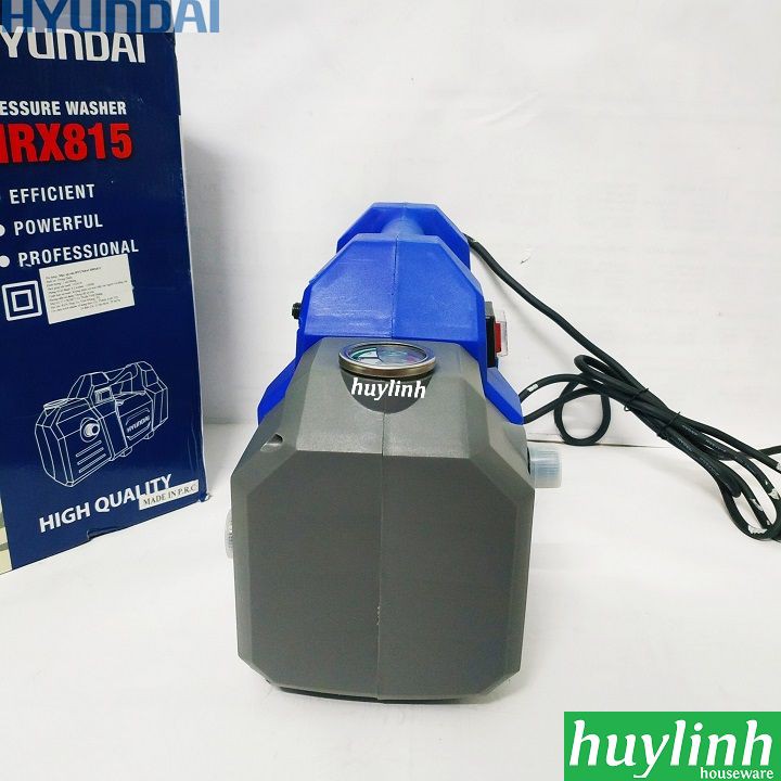 Máy rửa xe Hyundai HRX815 - 120bar - tặng bình xà bông