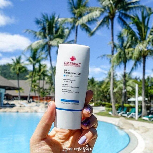 Kem Chống Nắng Dịu Da Cell Fusion C Cure Sunscreen 100 SPF 50+ / PA++++ 50ml - Từ Hảo