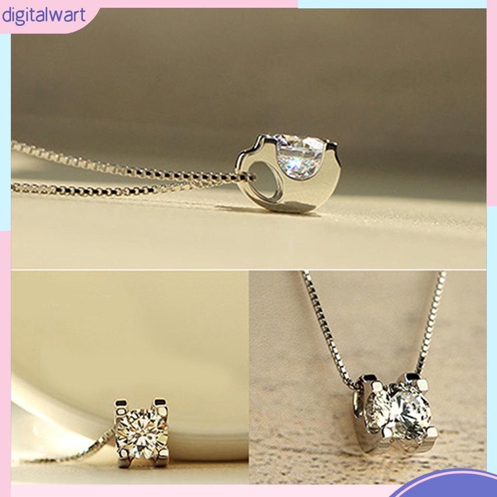 Dg DG✌❤ Vòng cổ Hợp Kim Dát Đá Quyến Rũ Thời Trang Dự Tiệc