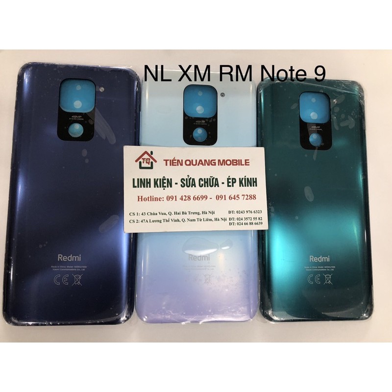 Nắp lưng đt Xiaomi Redmi Note 9