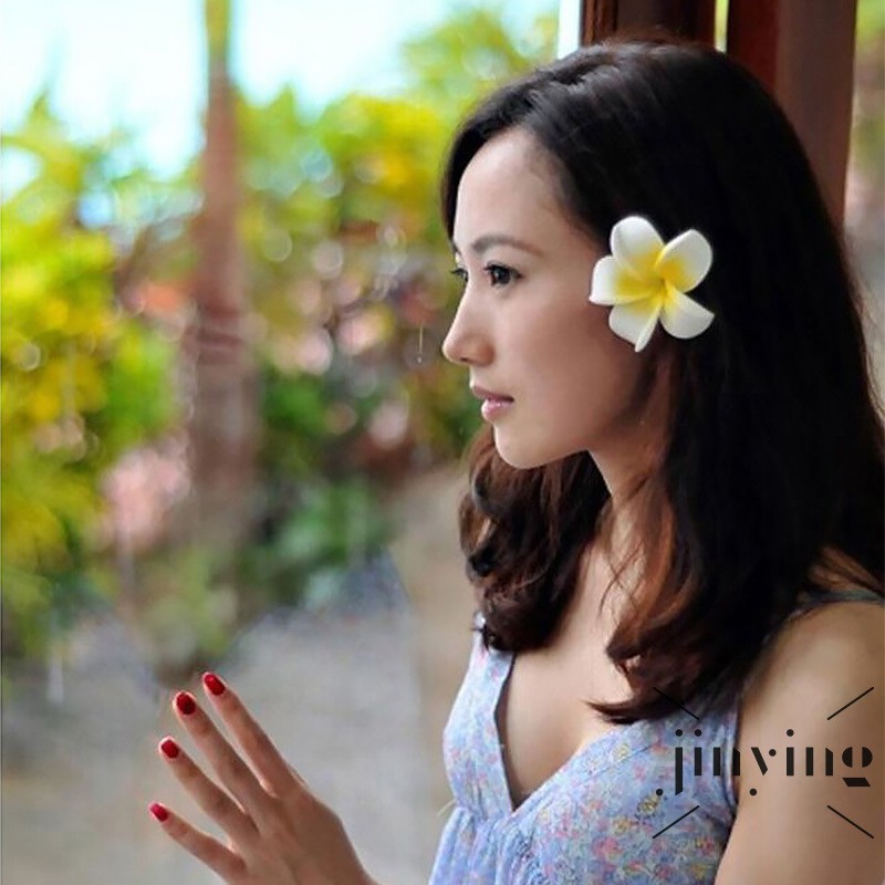 GETNOIVAS Kẹp tóc hình hoa nở xinh xắn cho nữ