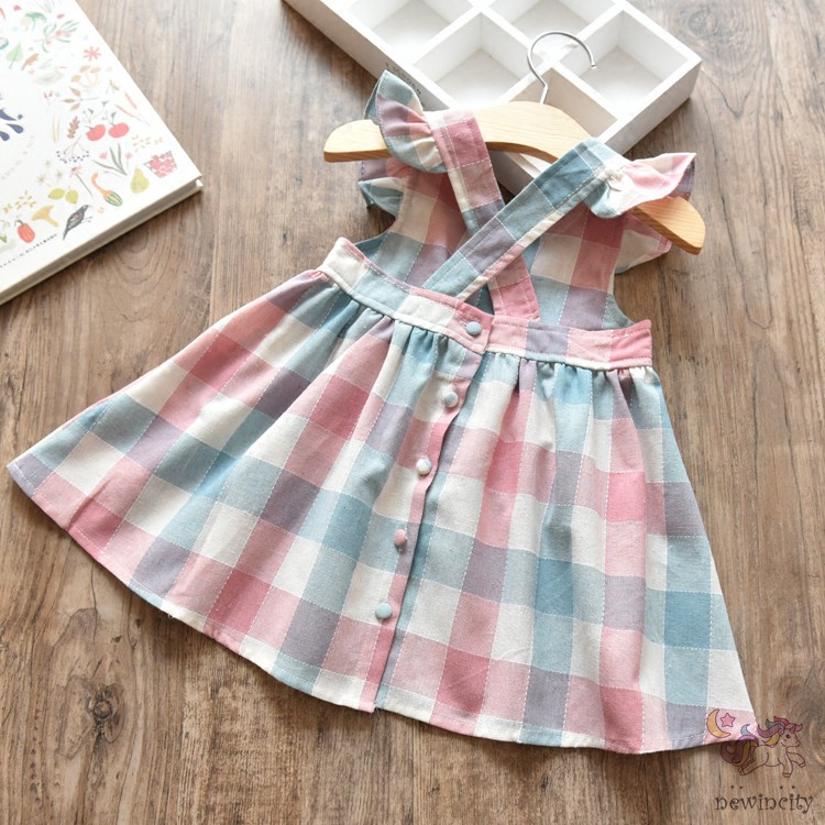 Đầm Công Chúa Không Tay Cho Bé Gái