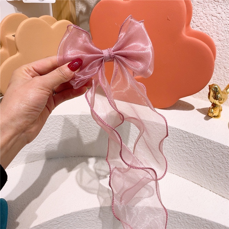 Kẹp Tóc Thắt Nơ Xinh Xắn Thời Trang 2022 Cho Bé Gái