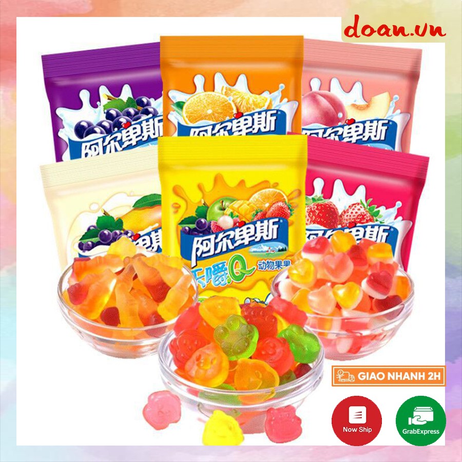 [Mã 267FMCGSALE giảm 8% đơn 500K] Kẹo dẻo chíp chíp hương vị trái cây Alpenliebe , kẹo dẻo chipchip An bê li bê 22.5g