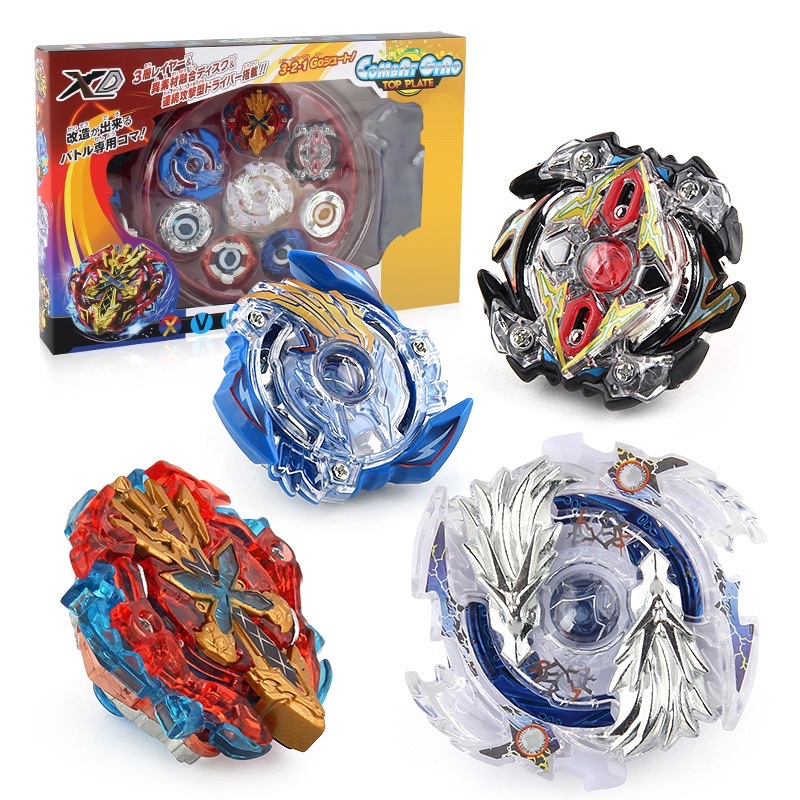 Bộ Đấu Trường 4 Con Quay Beyblade Có Tay Cầm