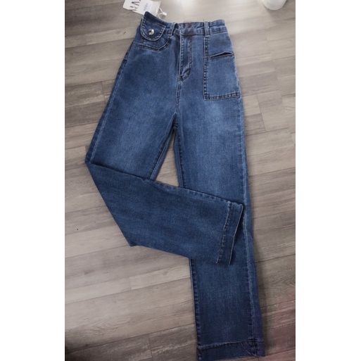 [DAQUY20]Quần JEANS nắp túi ống đứng cạp cao🌸FREESHIP🌸kéo sang xem ảnh thật cuối | WebRaoVat - webraovat.net.vn