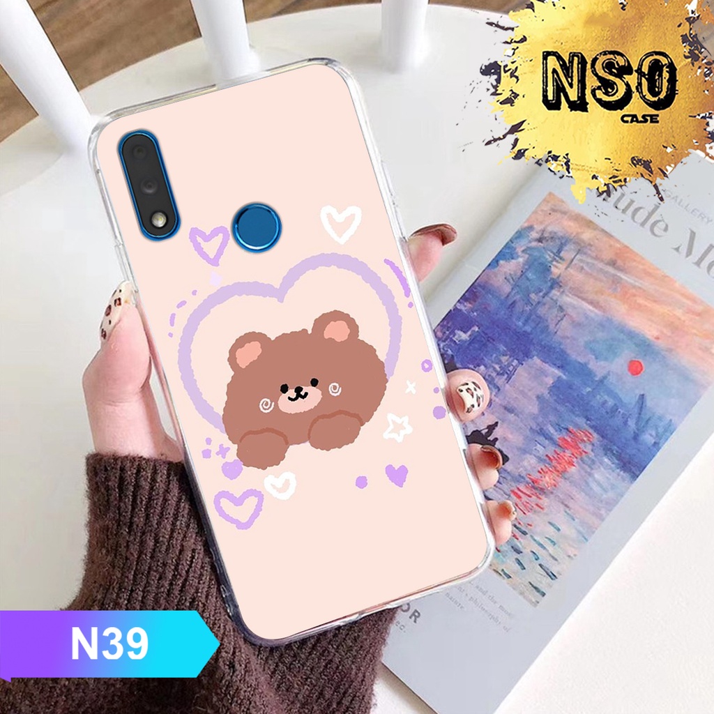 Ốp Lưng Vsmart Star 3 - Vsmart Star 4 In Hình họa tiết gấu dễ thương đẹp