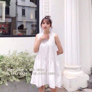 Váy ren tiểu thư