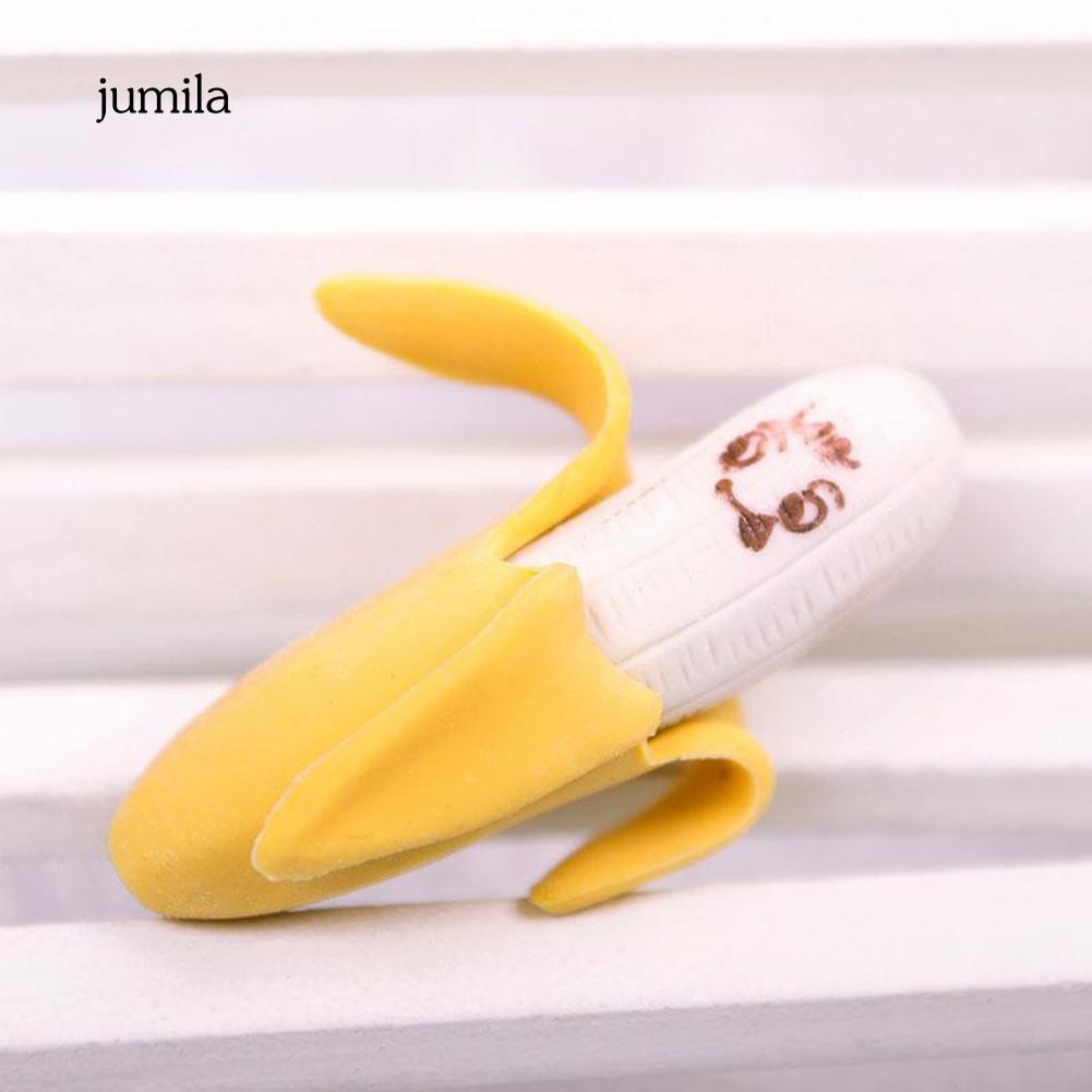 Gôm tẩy hình quả chuối sáng tạo cho bé