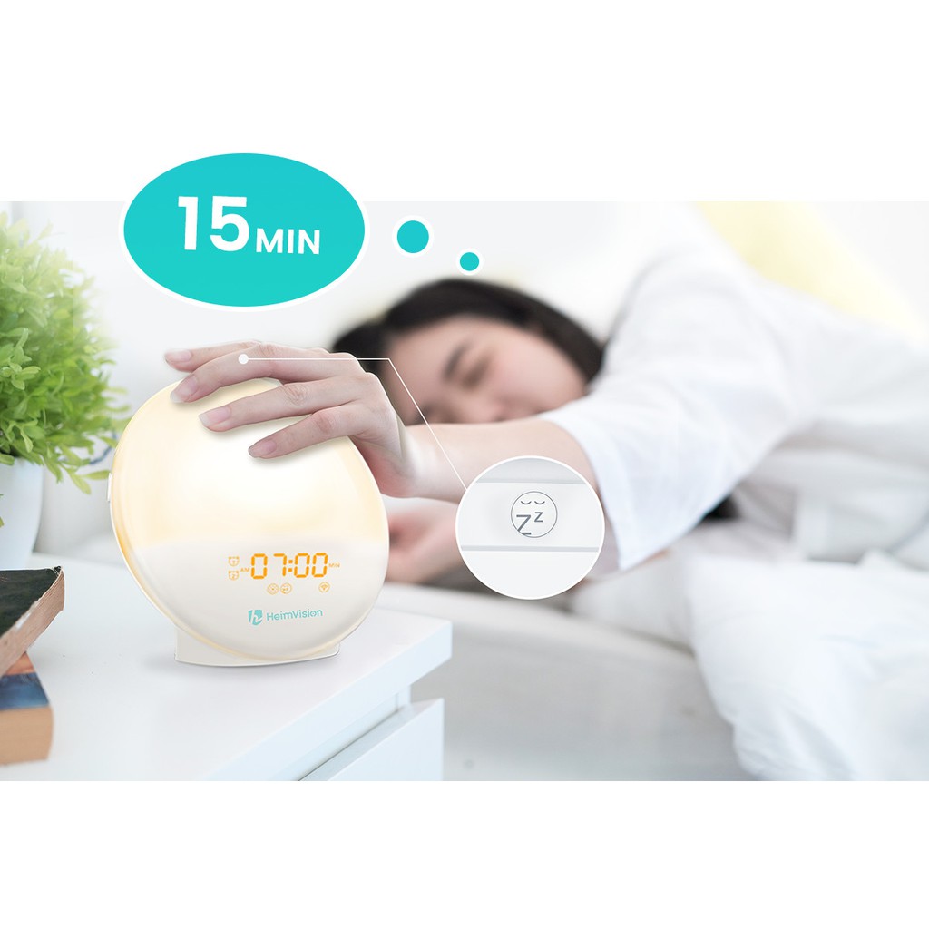 ĐÈN LED ĐẦU GIƯỜNG / ĐÈN NGỦ THÔNG MINH 7 MÀU/ BẢN QUỐC TẾ, HỖ TRỢ HOME KIT , ALEXA, GOOGLE HOME/ ĐÀI FM A80S HEIMVISION