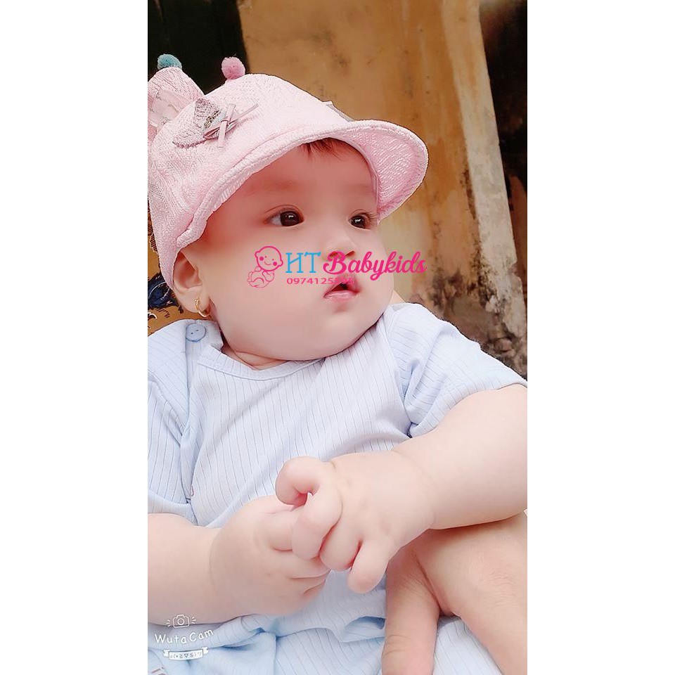 Nón Kết Kiểu Dáng Nơ Đáng Yêu Cho Bé
