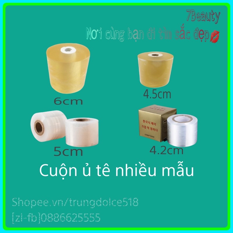 Cuộn Keo PE Ủ Môi,Mày Phun Xăm