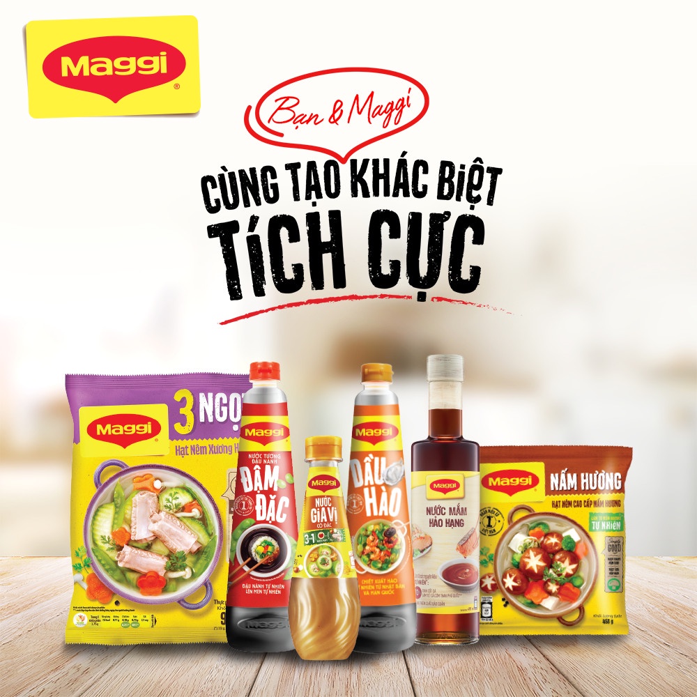 Nước tương MAGGI đậu nành đậm đặc 700ml