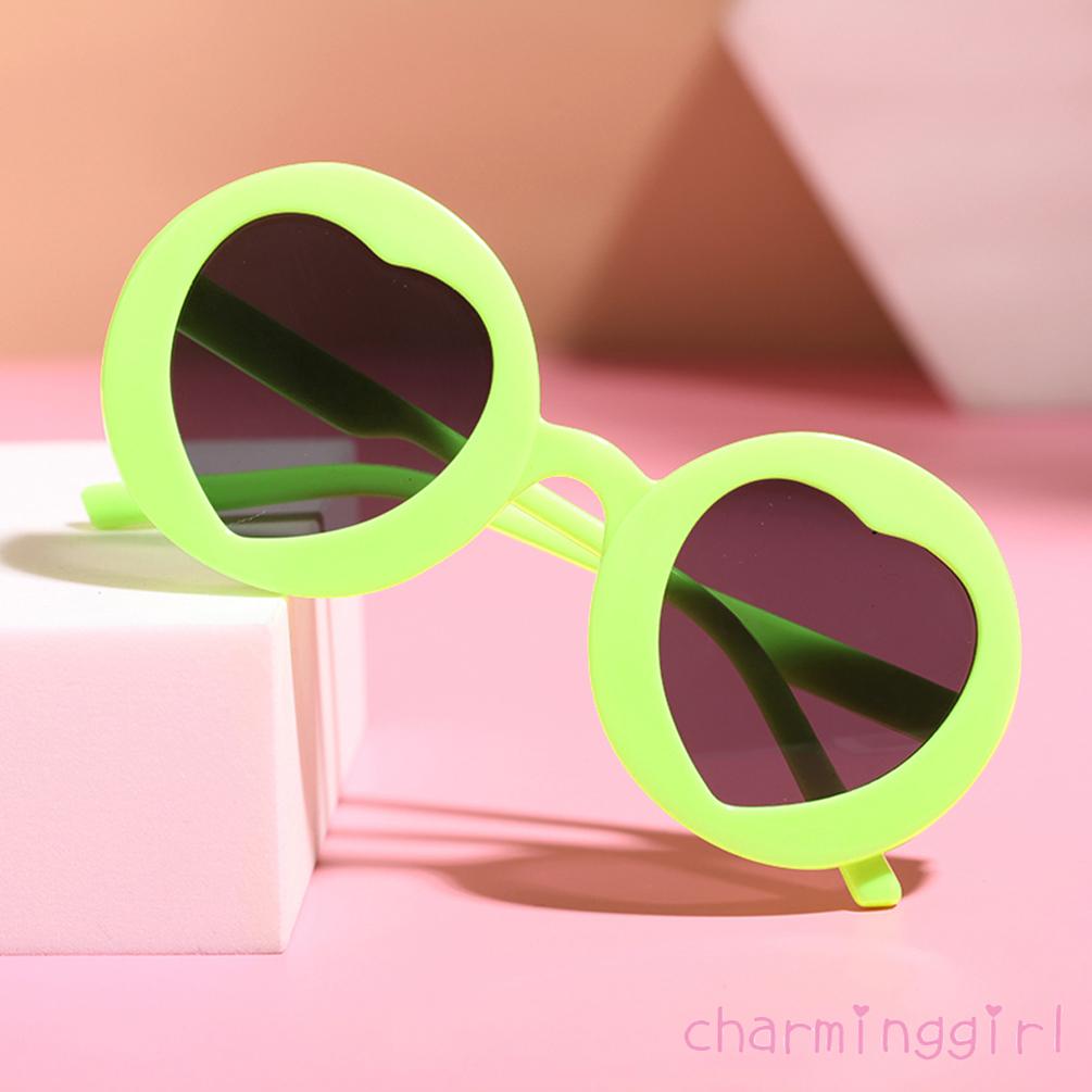 Kính Mát Hình Trái Tim Chống Tia Uv400 Cho Bé | BigBuy360 - bigbuy360.vn