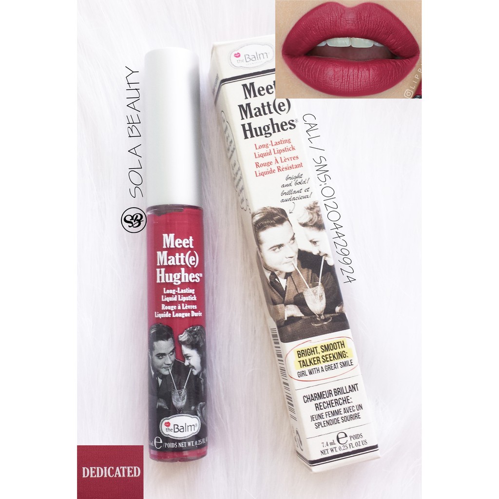 Son kem Meet Matte Hughes - The Balm