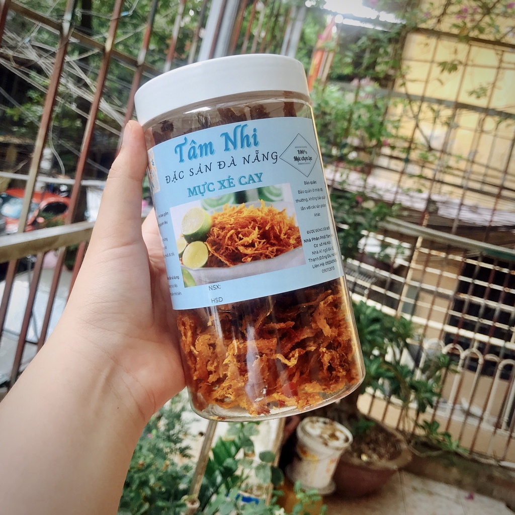 Mực Xé Tẩm Gia Vị [MX1] Dai, Ngon, Ăn Vặt Chuẩn Vị