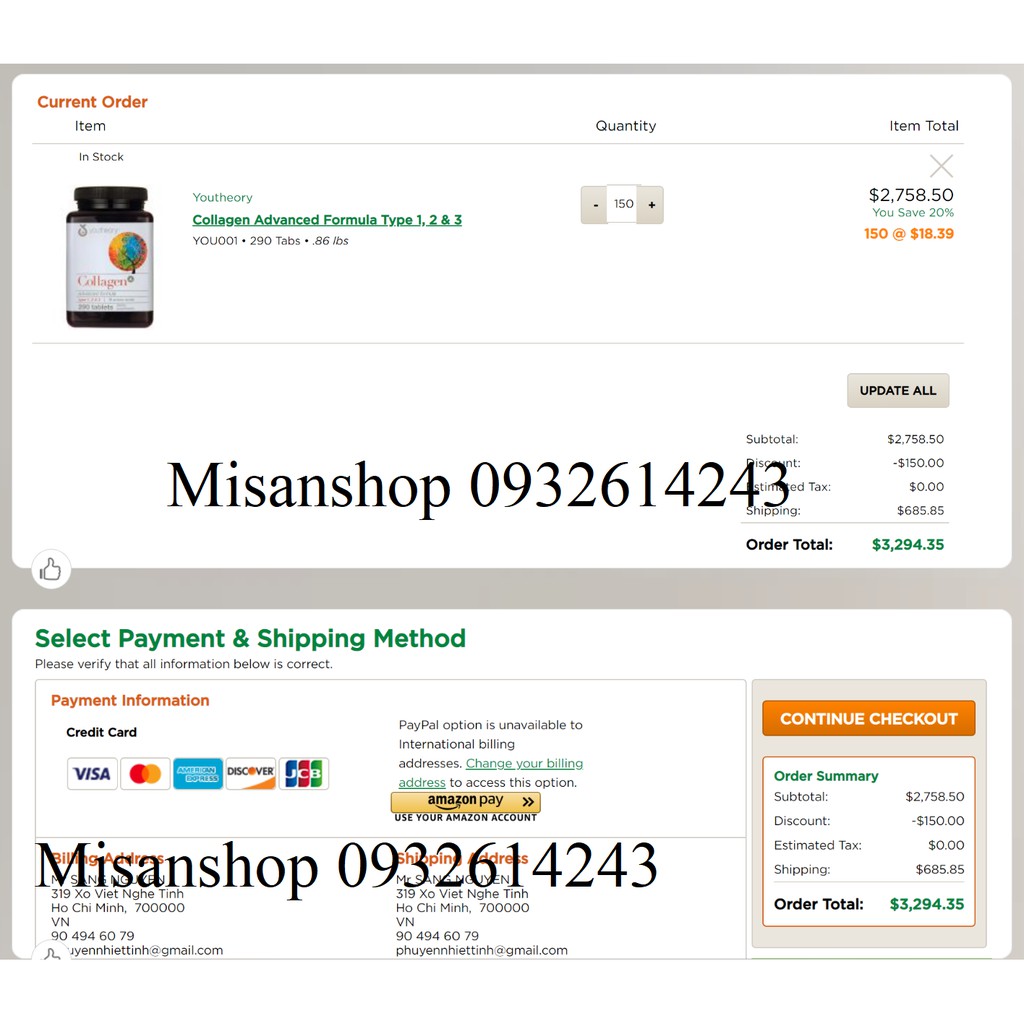 Youtheory collagen 390 viên tuyp 123 chính hãng Mỹ | BigBuy360 - bigbuy360.vn