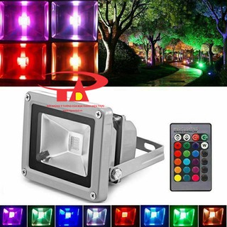 Đèn pha led 30w RGB - Led pha 30w đổi màu