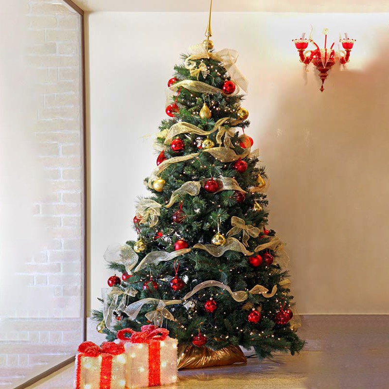 Cây thông Noel full phụ kiện Lala tán rộng, đủ kích thước 1m2 1m5 2m 2m4,Cây thông giáng sinh màu xanh cao cấp