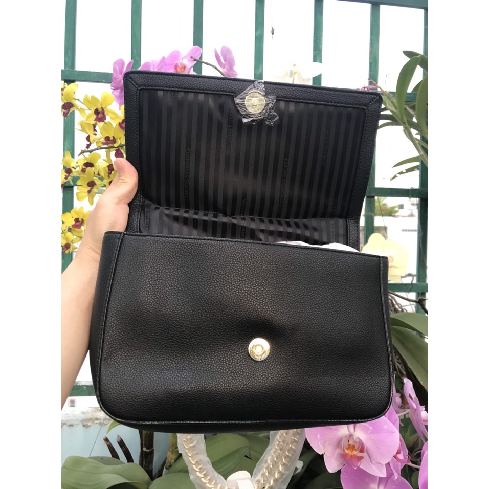 TÚI ĐEO VAI/ĐEO CHÉO NỮ MÀU ĐEN VICTORIA'S SECRET