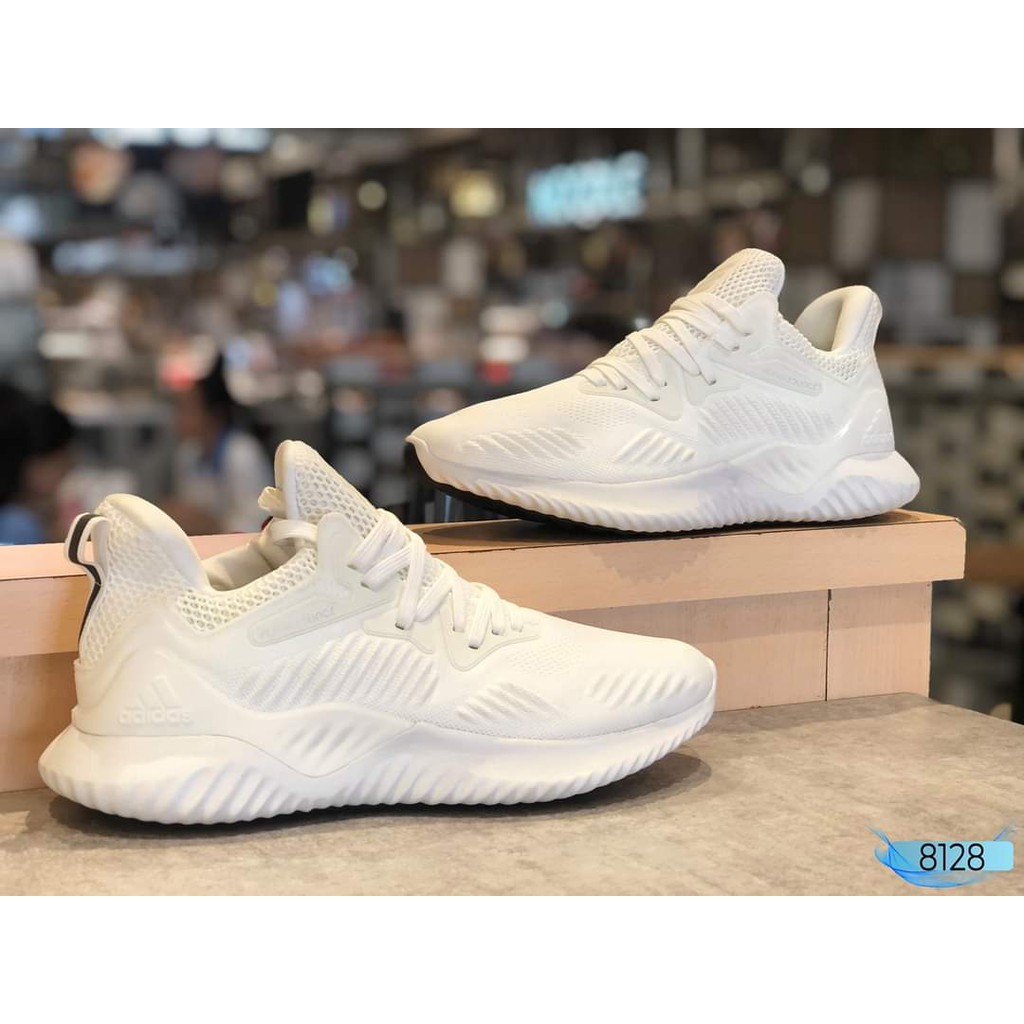 Giày Alphabounce trắng full
