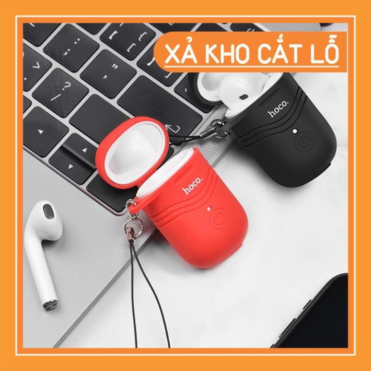 sale Tai nghe Bluetooth Hoco E39L V5.0 bên trái, hỗ trợ mic cảm ứng, kèm ốp đen/đỏ, tương thích nhiều thiết bị