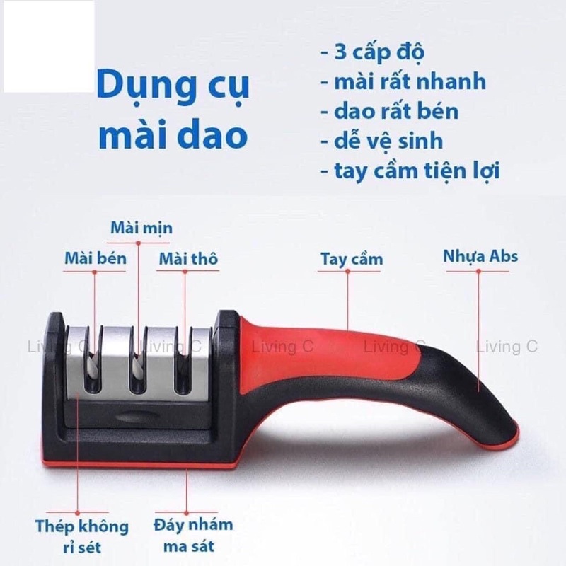 Dụng Cụ Mài Dao 3 rãnh