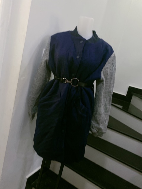 Áo dạ dáng ngắn nhiều màu